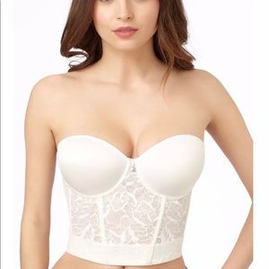 Le Mystere Sensuelle Bustier Ivory 33DD/E